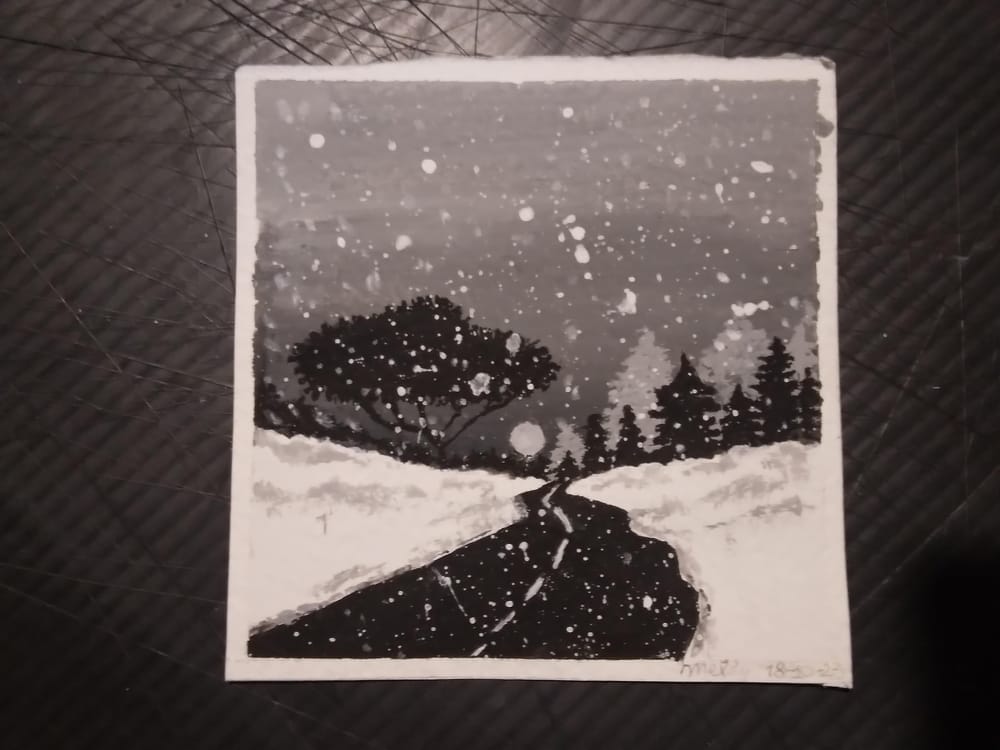 Snowy landscapes - image 2 - student project