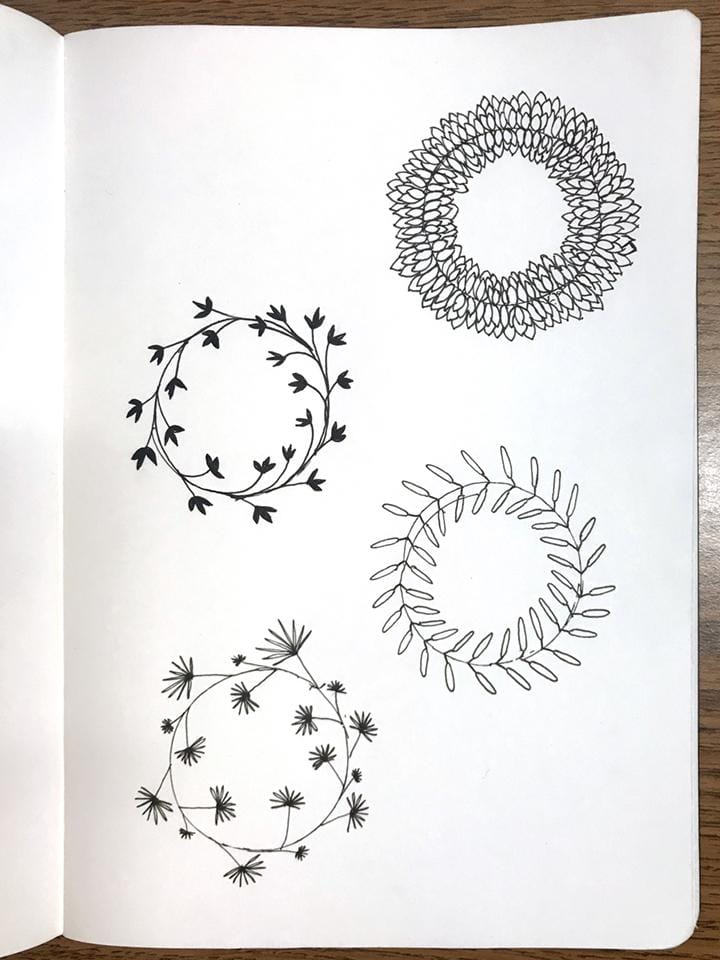 Floral Wreaths - image 7 - student project