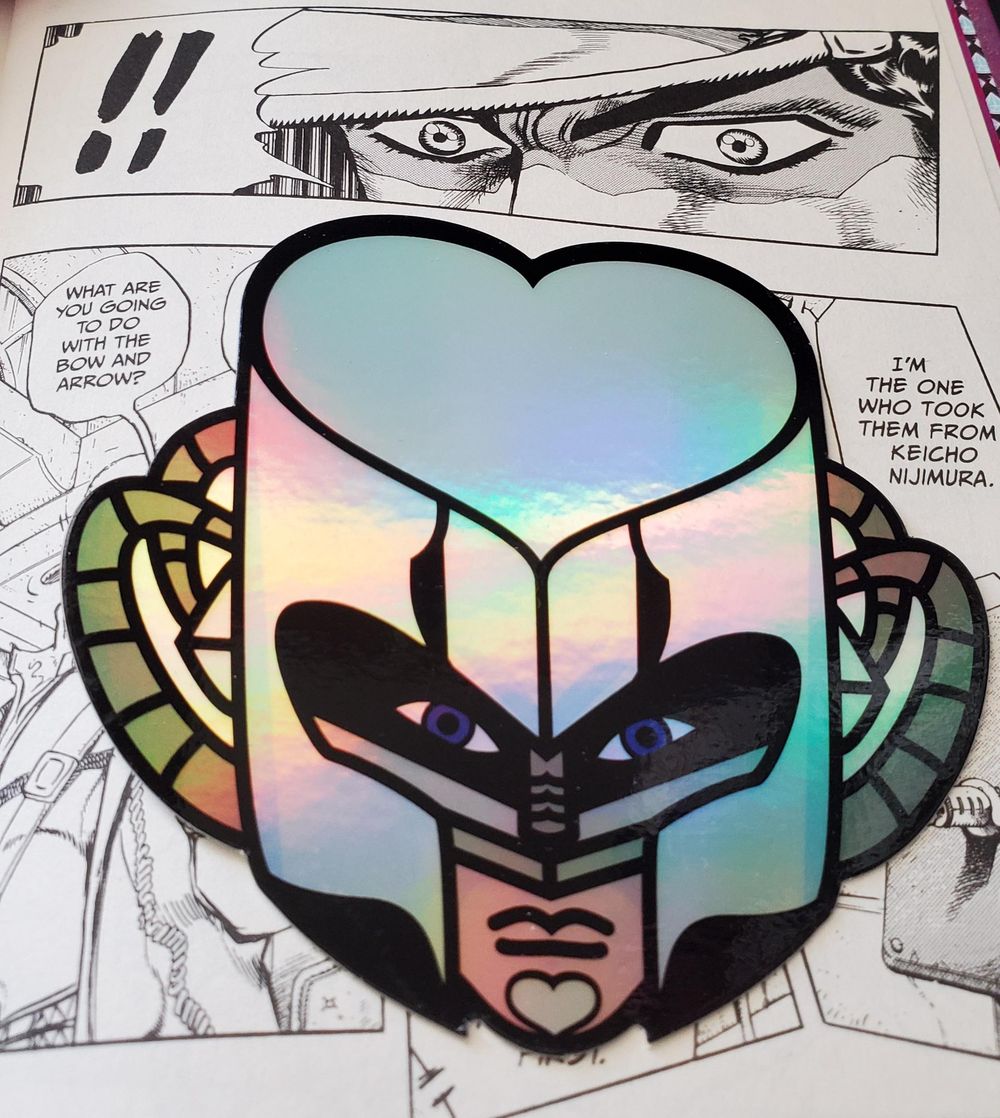 Crazy Diamond Sticker - image 2 - student project