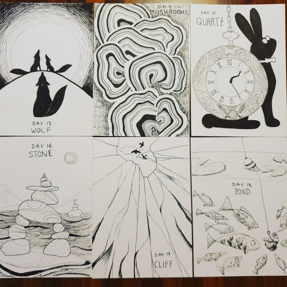 My first ink challenge - image 6 - student project