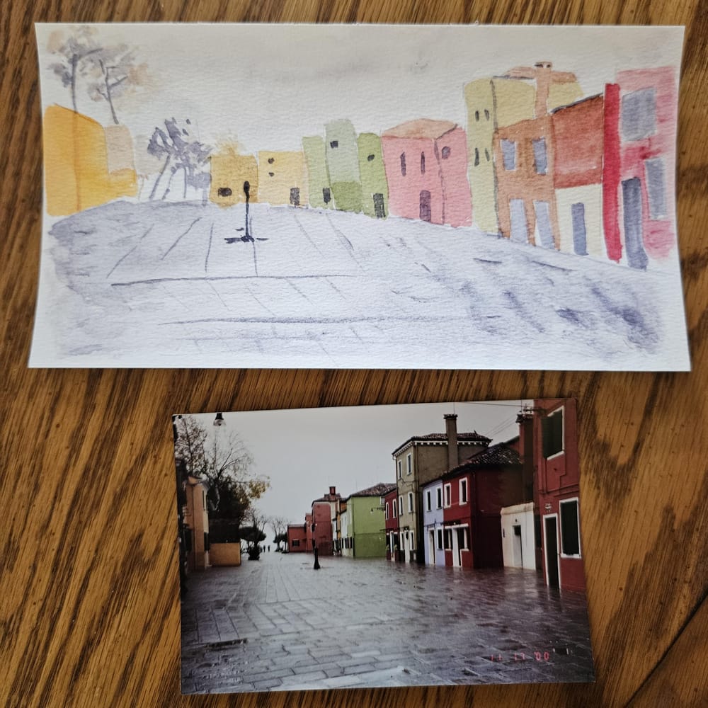 Reference photo - loose sketch - image 1 - student project