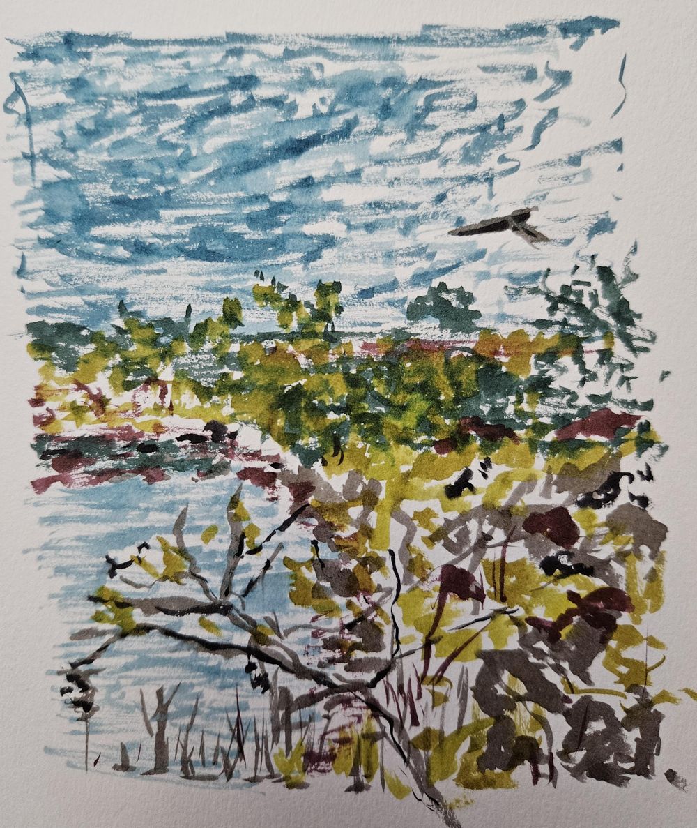 Outdoor sketching - image 1 - student project