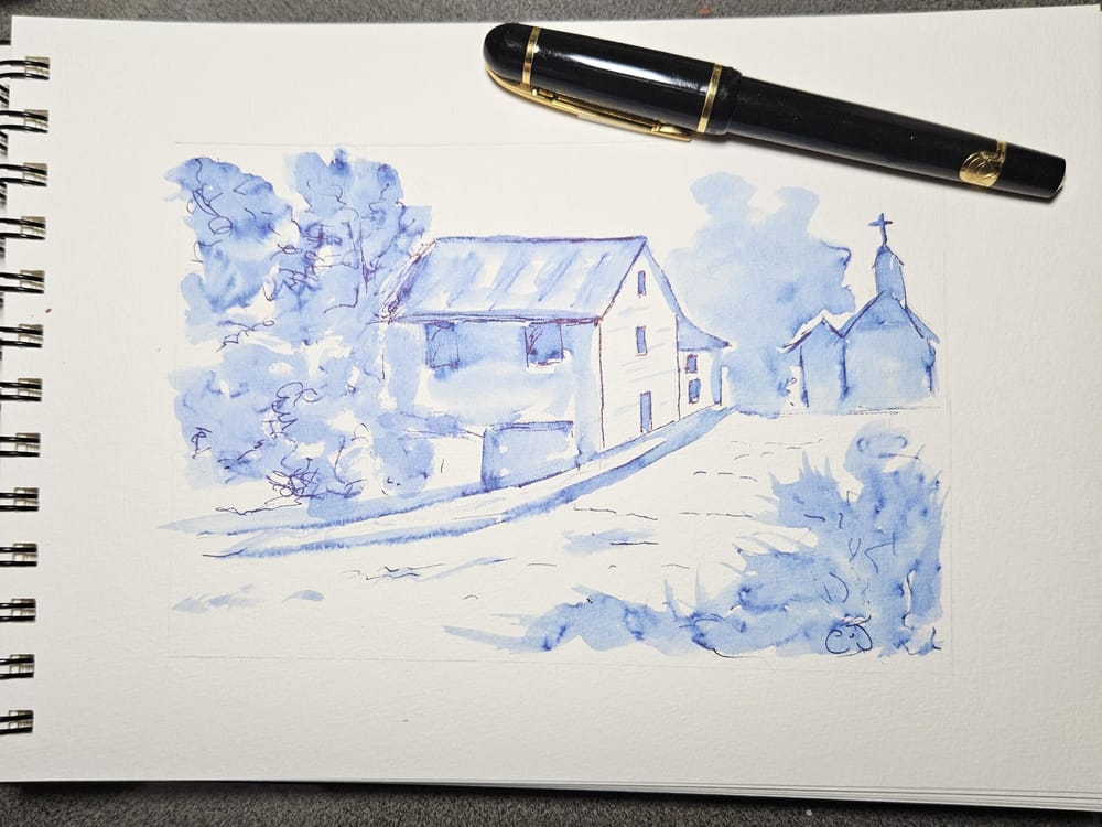Line and Wash - image 1 - student project