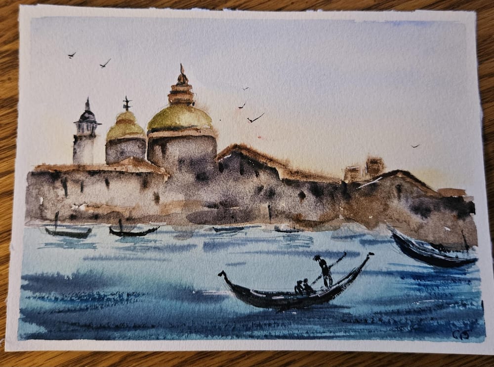 Atmospheric landscape - image 1 - student project