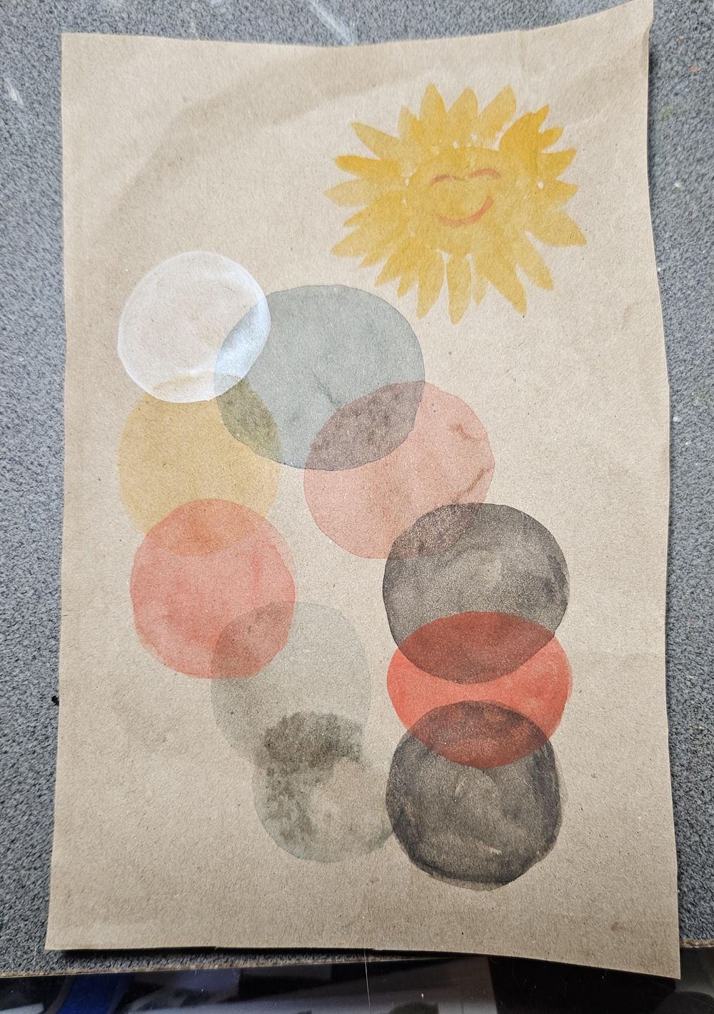 Brown paper experiment - image 2 - student project