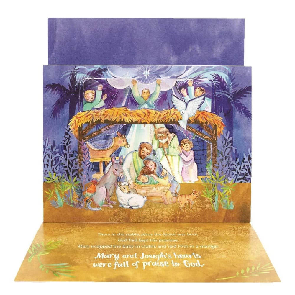 Pop-Up Nativity Book! - image 2 - student project