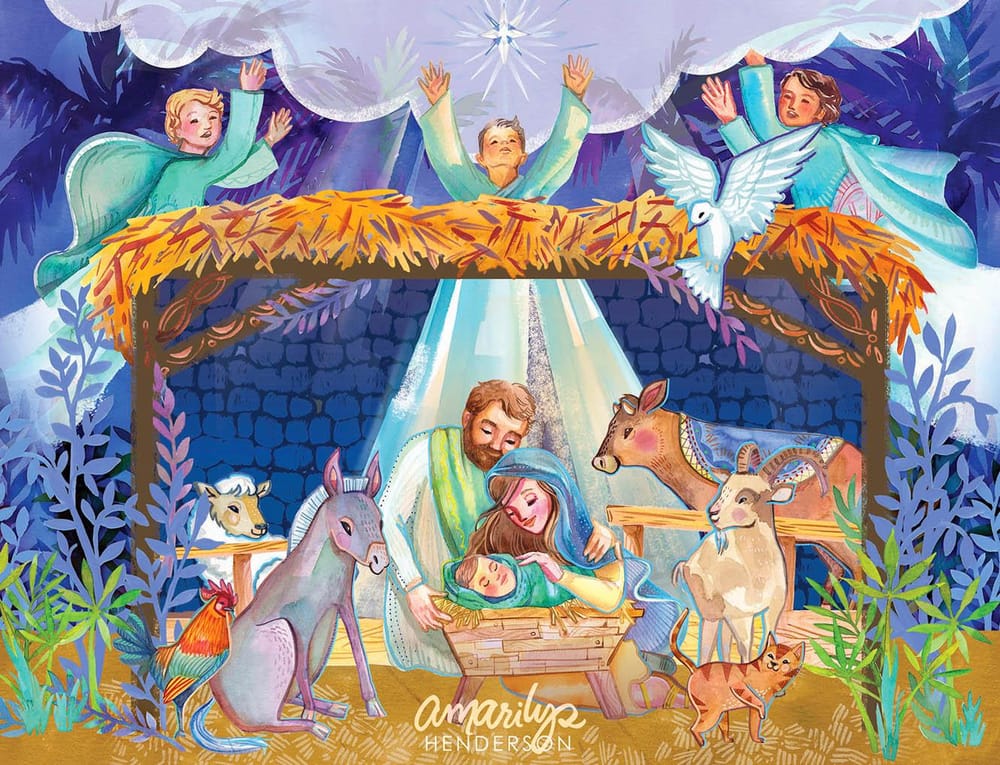 Pop-Up Nativity Book! - image 1 - student project