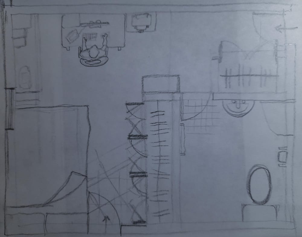 FLOOR PLAN PRACTICE - image 1 - student project