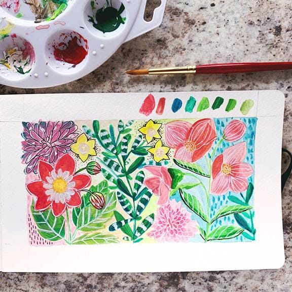 Botanical Garden - Gouache - image 3 - student project
