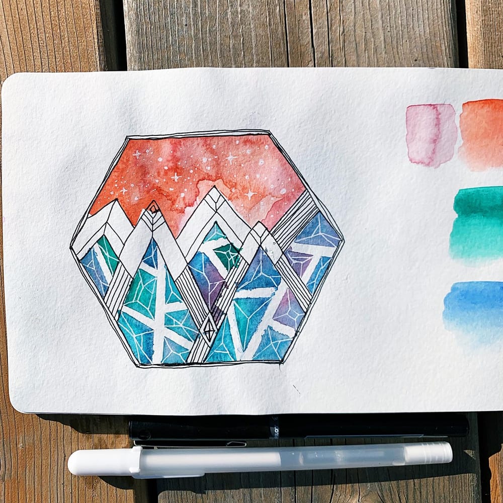Geometric Landscapes - image 1 - student project