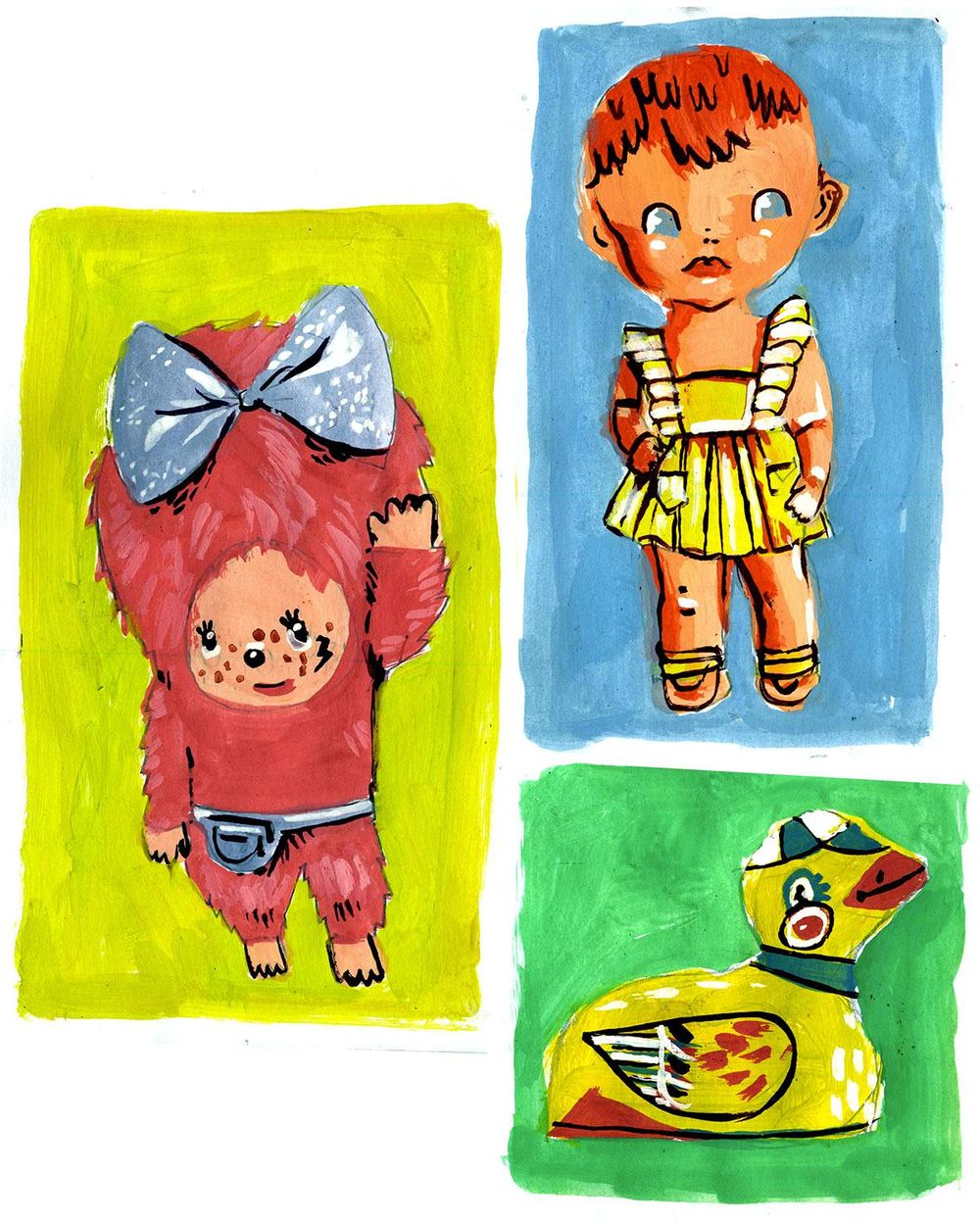 I drew toys instead! - image 2 - student project