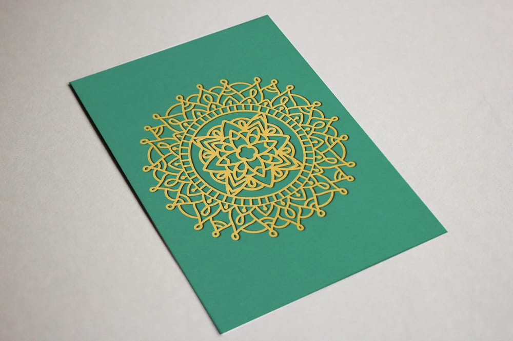 Paper cutting cards - image 5 - student project