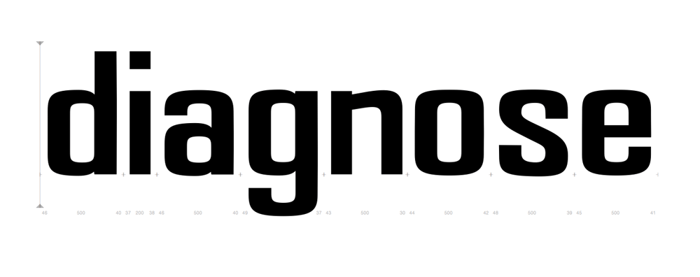 Condensend typeface  - image 3 - student project