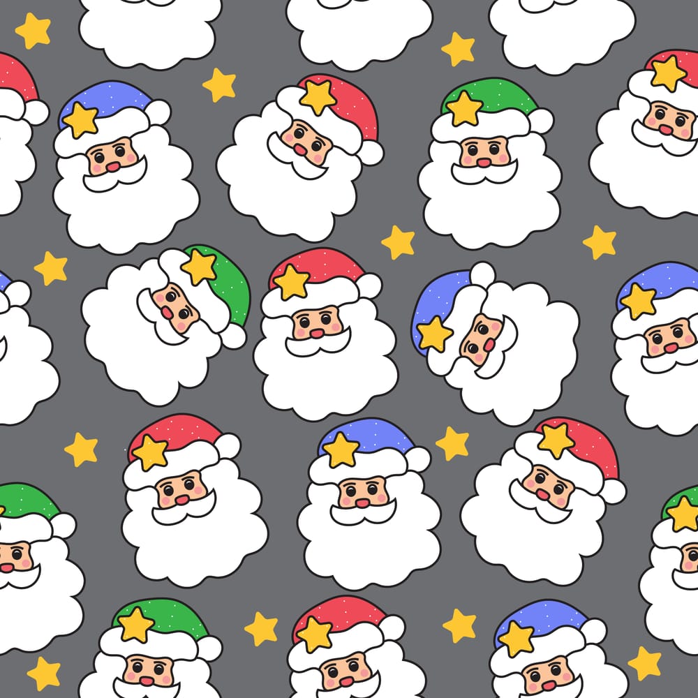 Santa Pattern - image 2 - student project