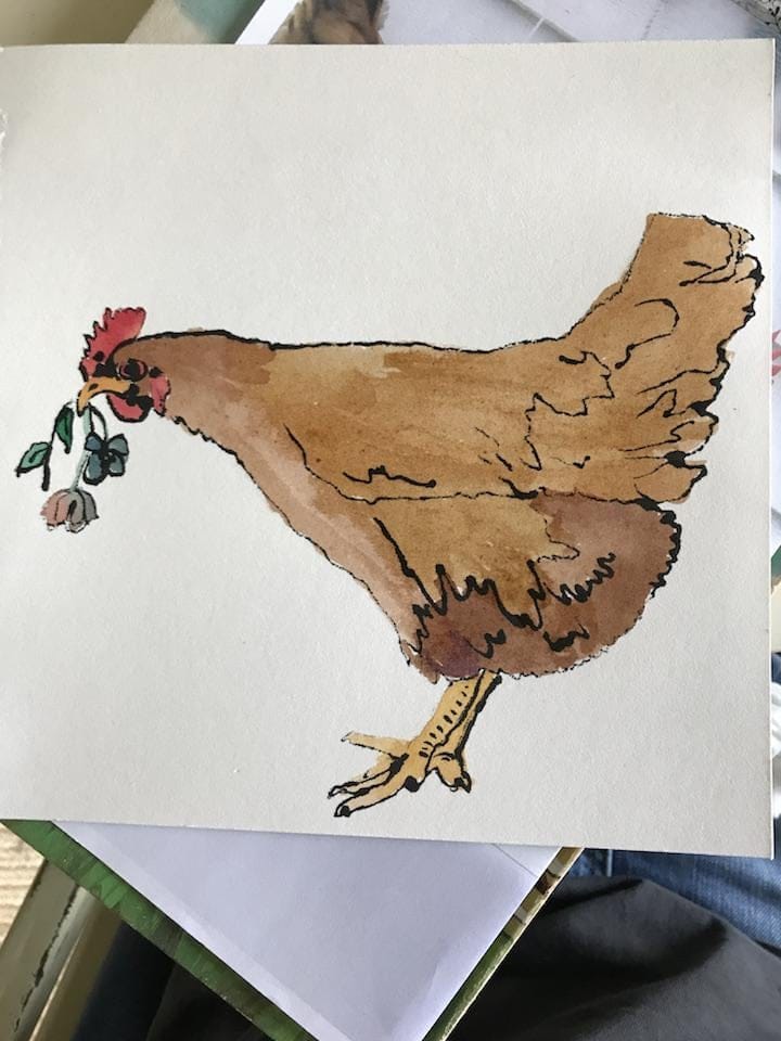 Chicken Print - image 1 - student project