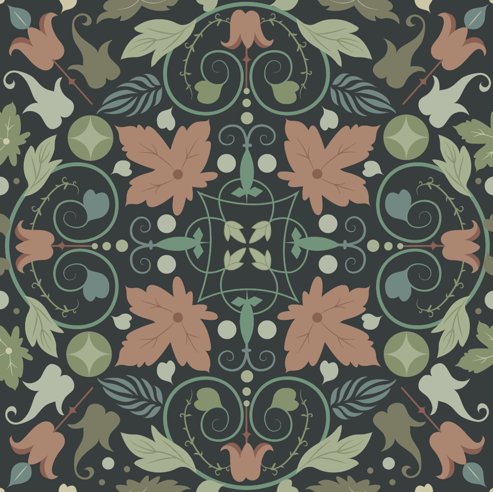 Florid Ornament - image 4 - student project