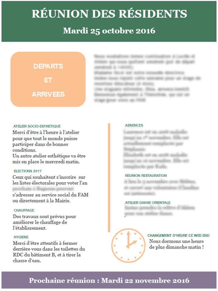 Making meeting records more appealing - image 3 - student project