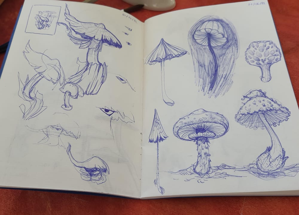 My little mushroom world - image 2 - student project