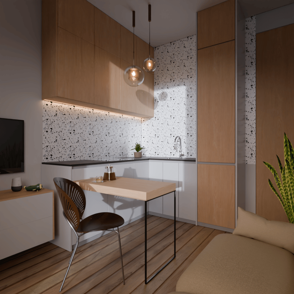arch viz interior render - image 1 - student project
