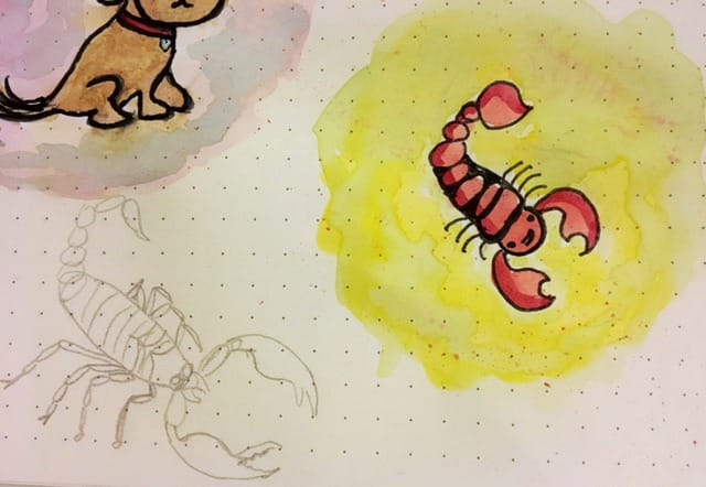 Doggy and scorpion :) - image 4 - student project