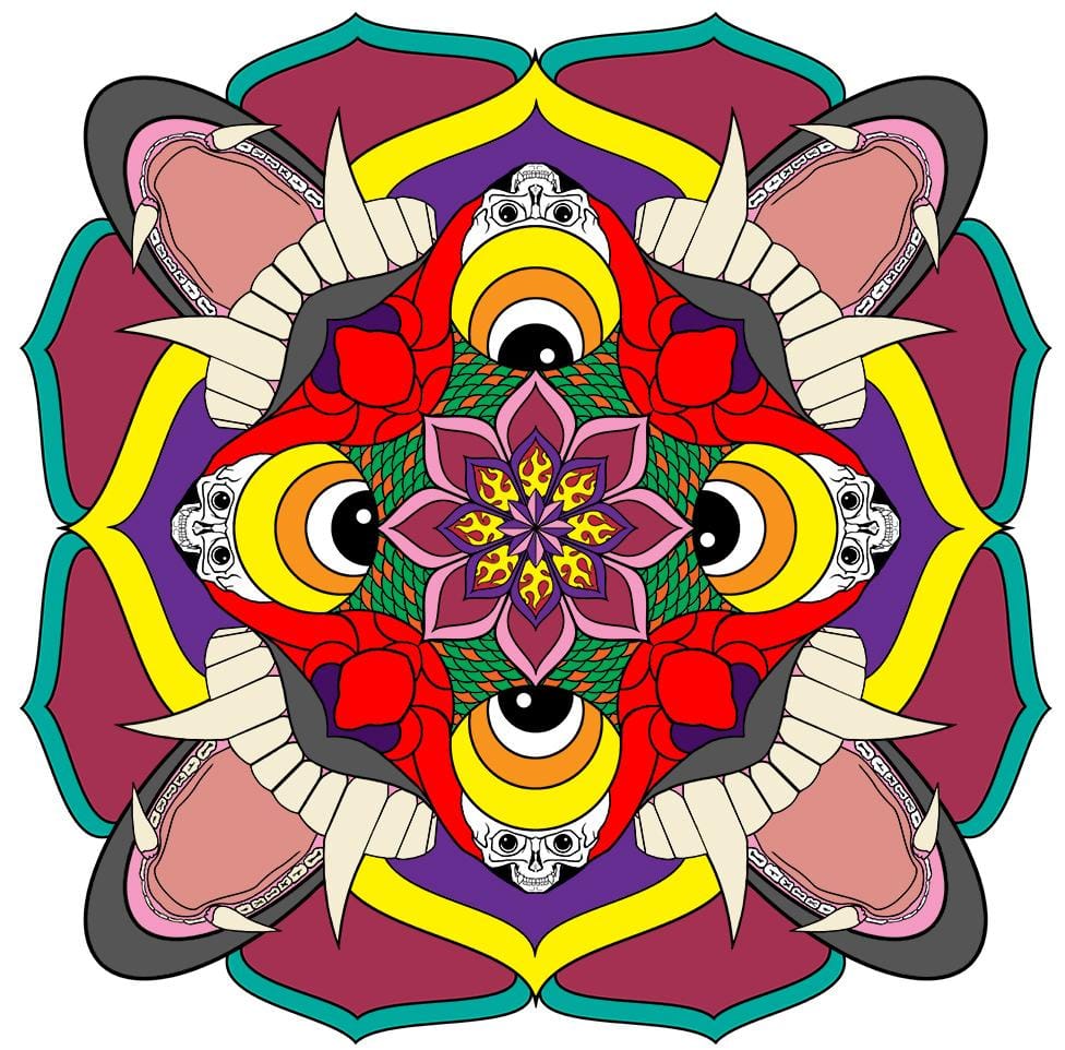 Tibetan style Mandala - image 4 - student project
