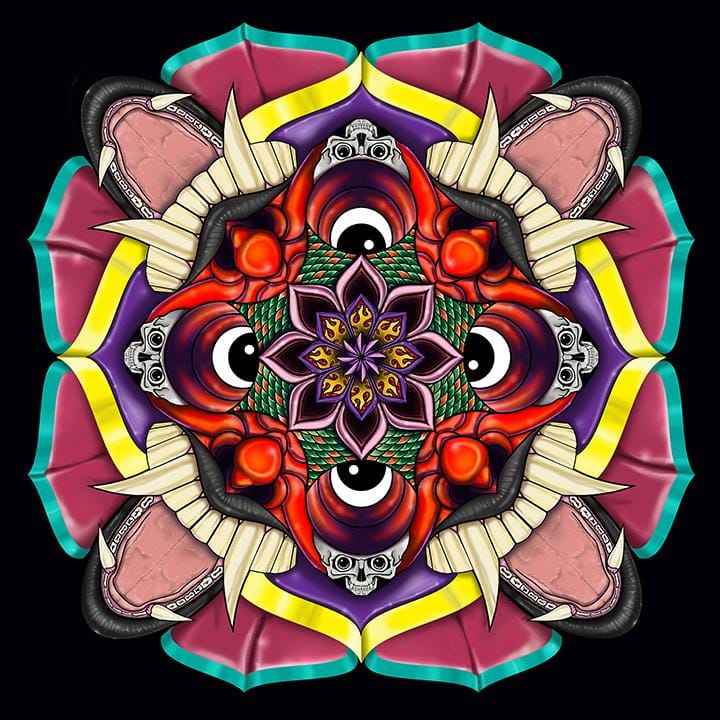 Tibetan style Mandala - image 5 - student project