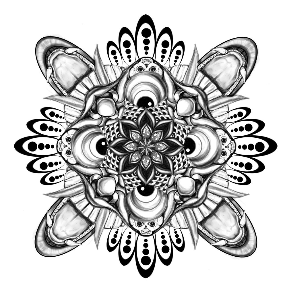 Tibetan style Mandala - image 2 - student project