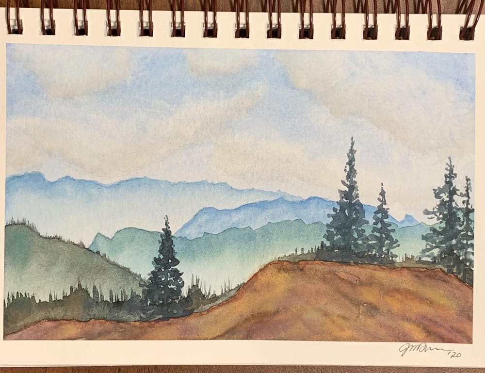 Mountain Range - image 1 - student project