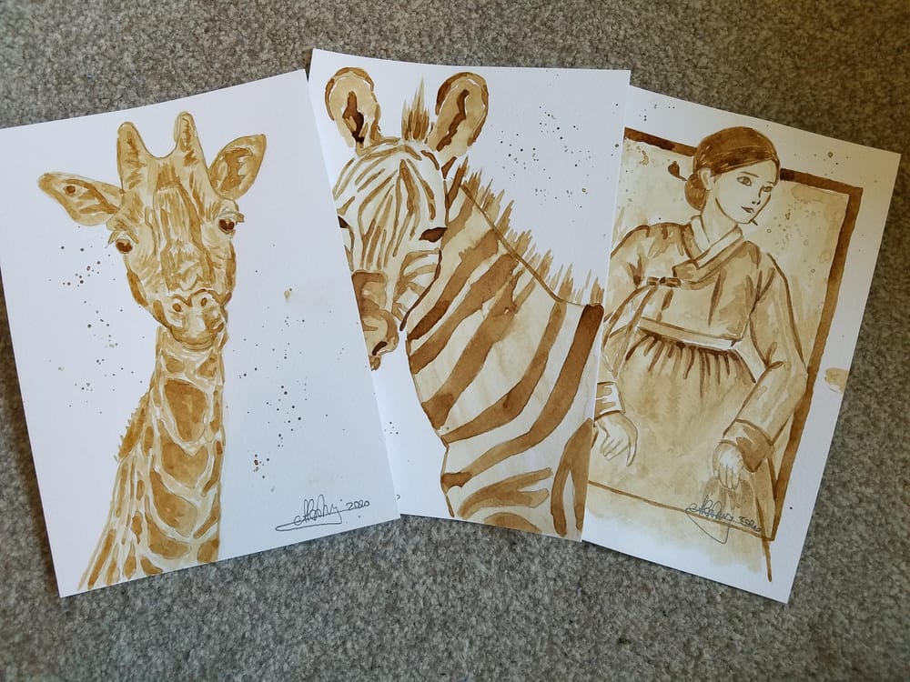 Art with coffee - image 6 - student project