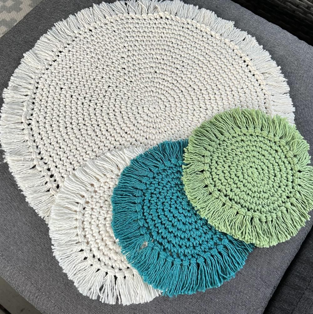 Trendy Cotton Coasters - image 5 - student project