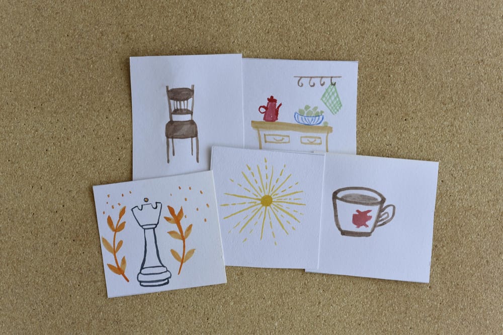31 little watercolor paintings - image 7 - student project