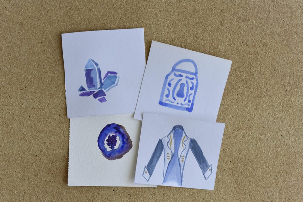31 little watercolor paintings - image 3 - student project