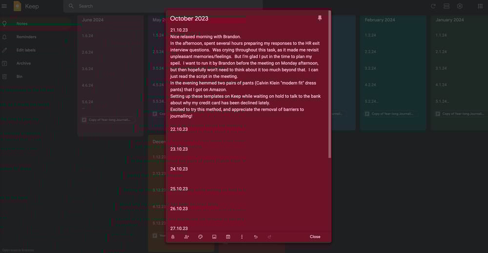 Monthly templates are set, looking forward to giving this a go! - image 1 - student project