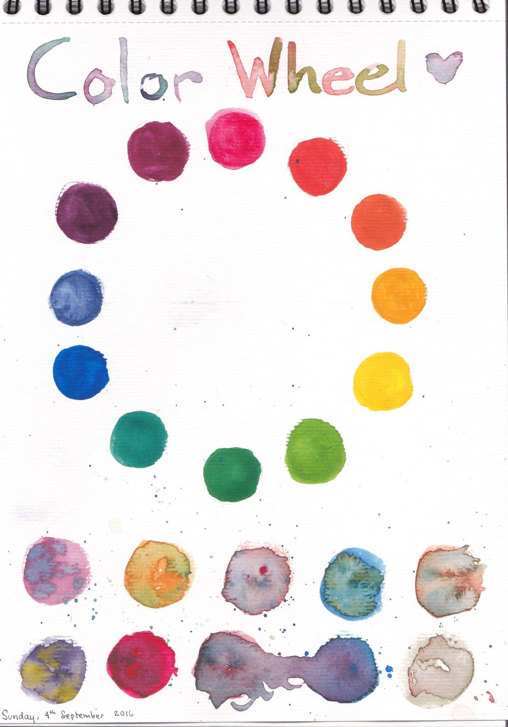 My Color Wheel, Mixing - image 2 - student project