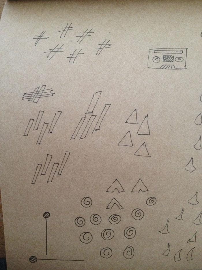 Making shapes – a fabric design project by Sarah Gane - image 1 - student project