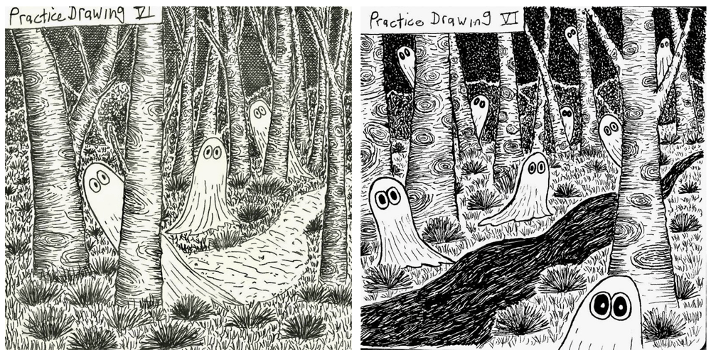 Ghost Drawings - image 14 - student project