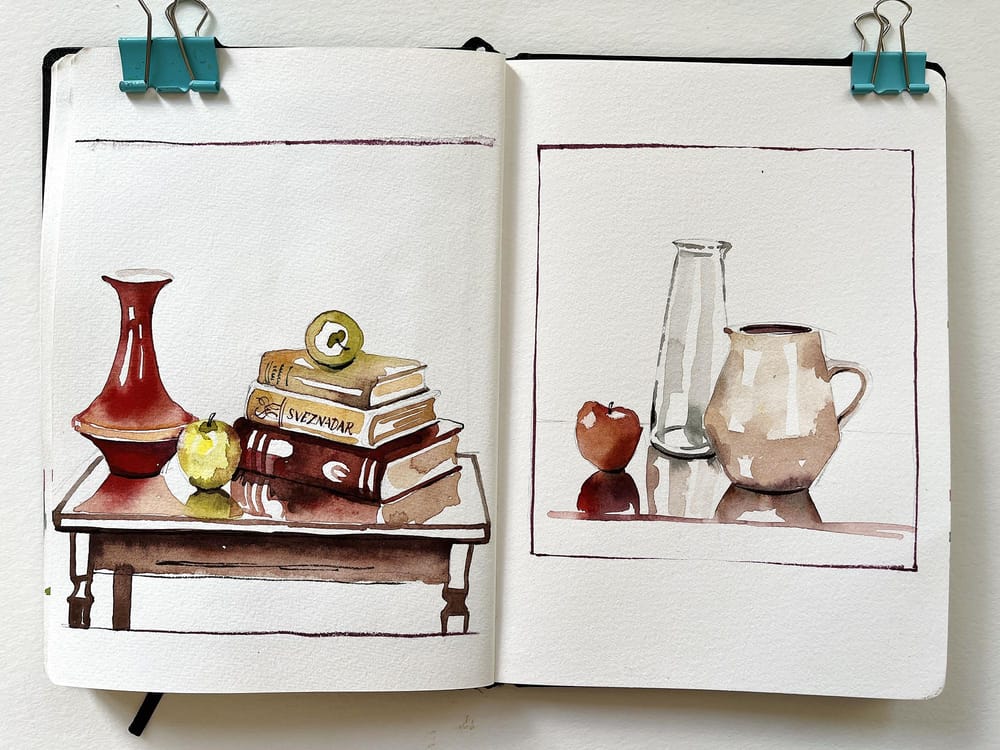 Simple still life x 2 - image 1 - student project