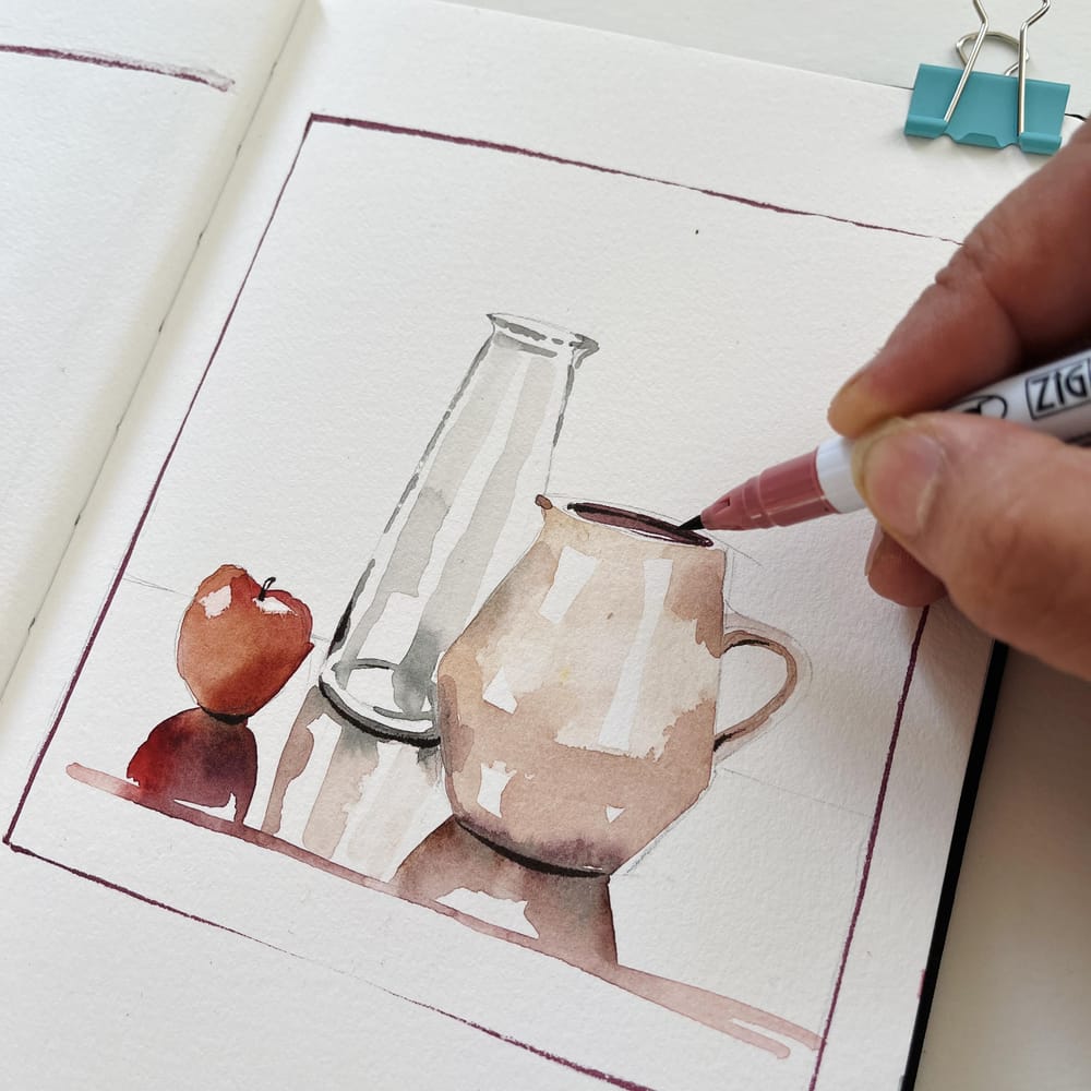 Simple still life x 2 - image 2 - student project