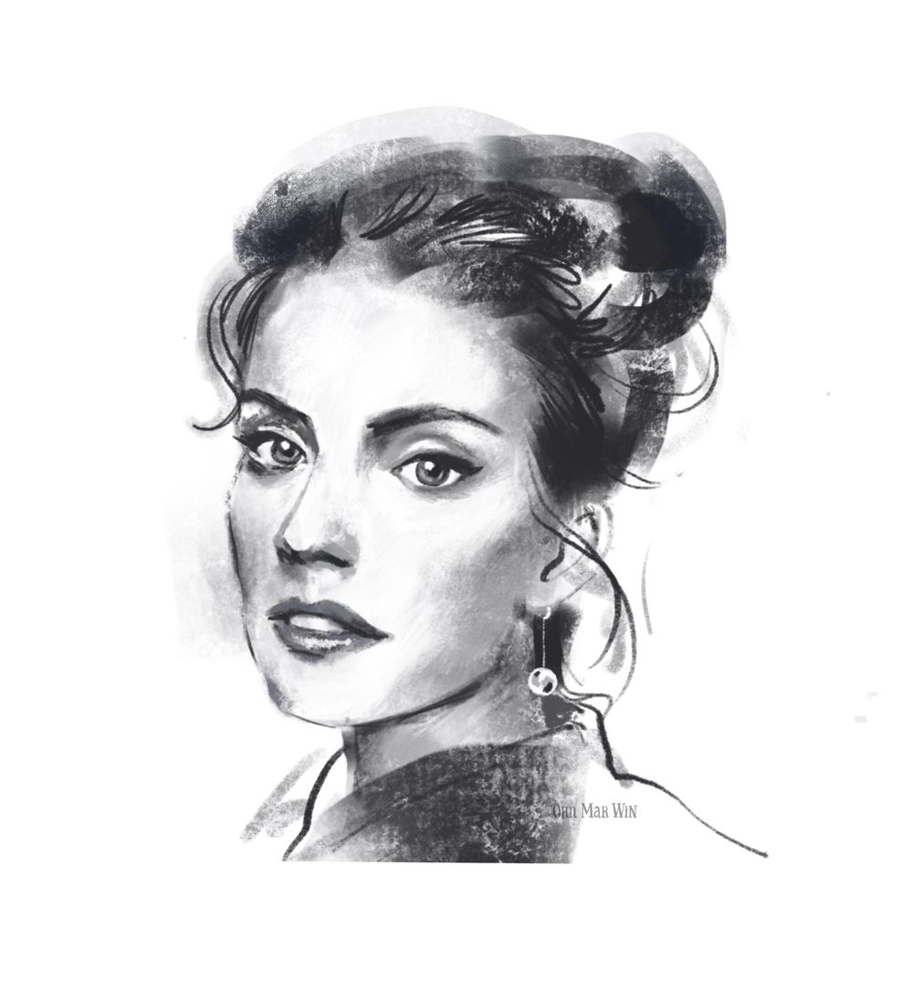 Female portrait study - image 1 - student project