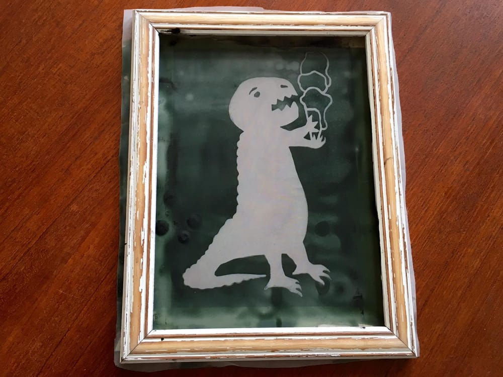 Dinosaur Skate Deck - image 2 - student project