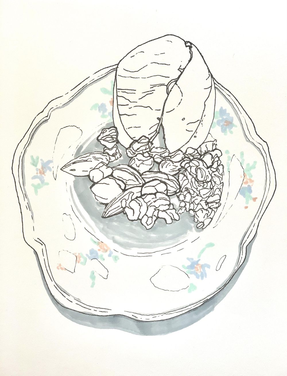 Daily Food Drawing Practice - image 1 - student project