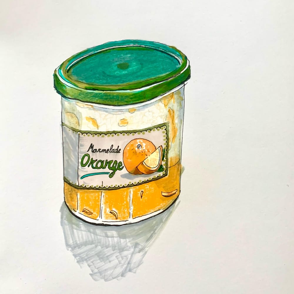 Daily Food Drawing Practice - image 5 - student project
