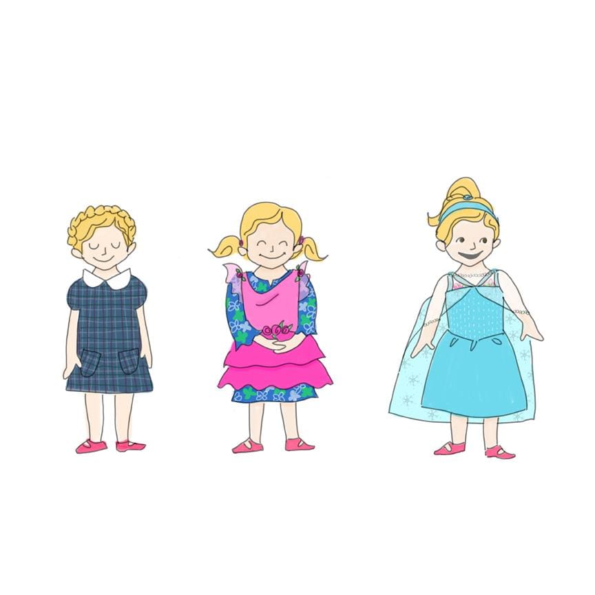 Olive's Kindergarten Fashions - image 2 - student project