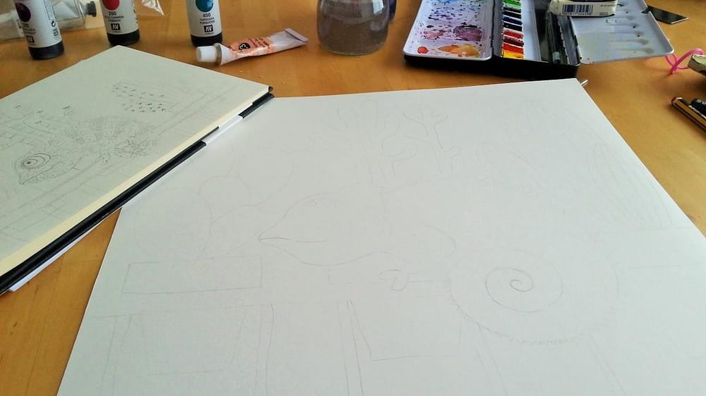 Happy learning more about watercolors - image 1 - student project