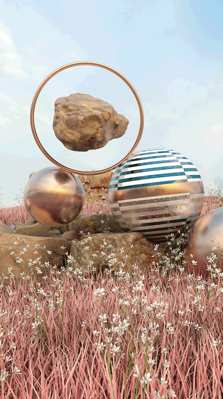 3D Landscape with Cinema 4D and Forester - image 8 - student project