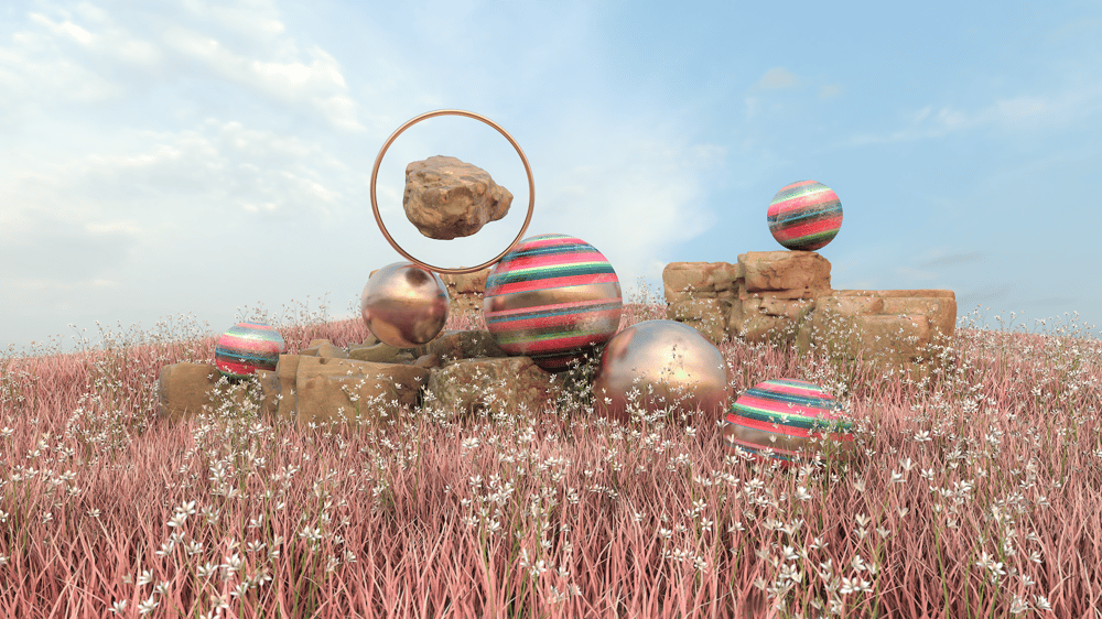 3D Landscape with Cinema 4D and Forester - image 1 - student project