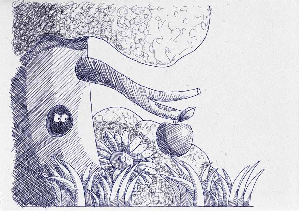 Pen Drawings in Procreate in 5 easy steps - image 3 - student project