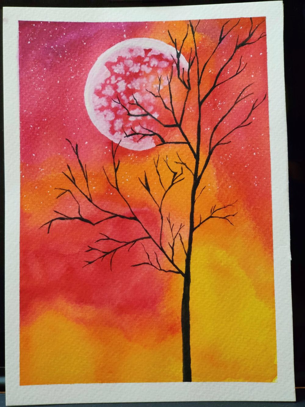 Water colour techniques with Geethu - image 1 - student project