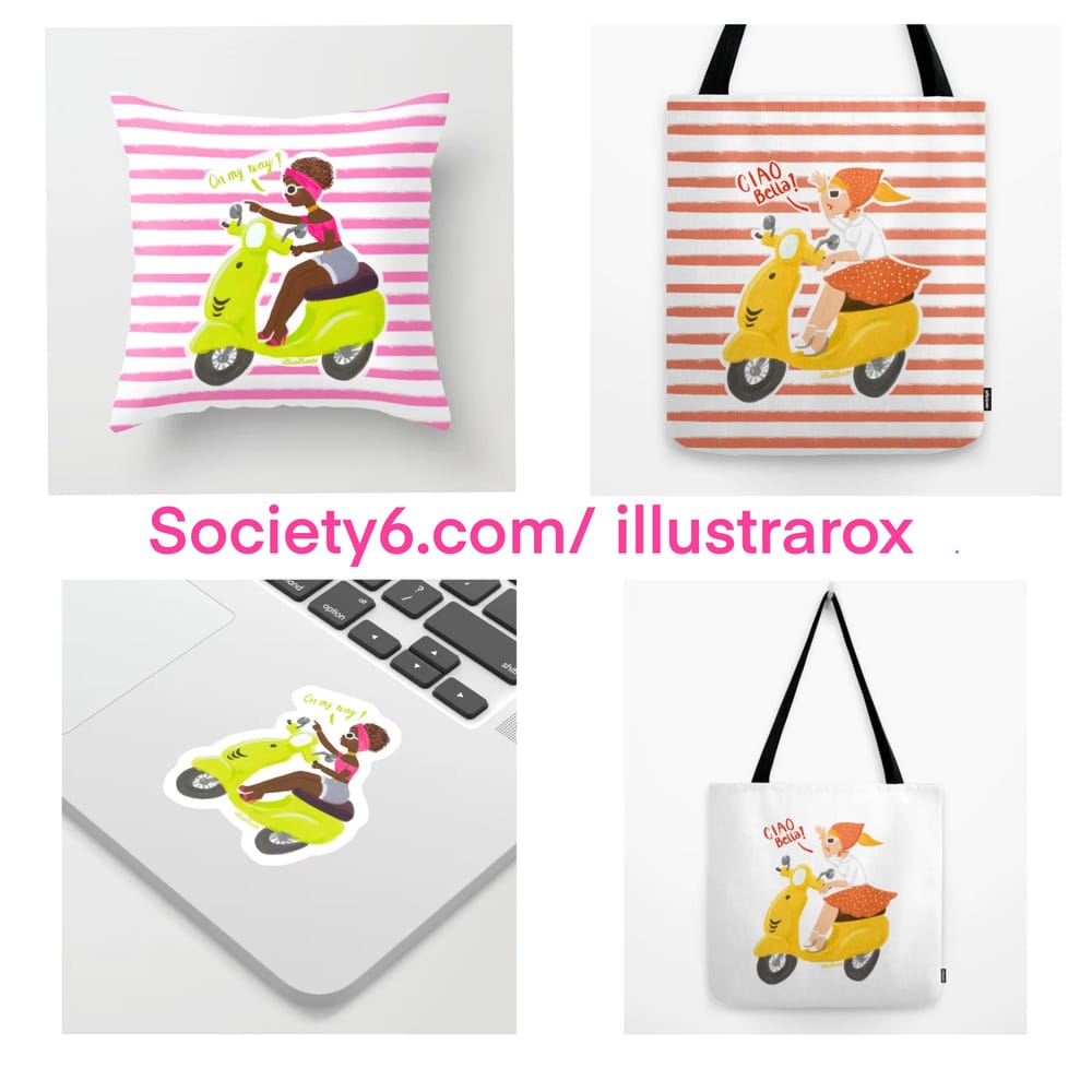 My little Society6 shop - image 1 - student project