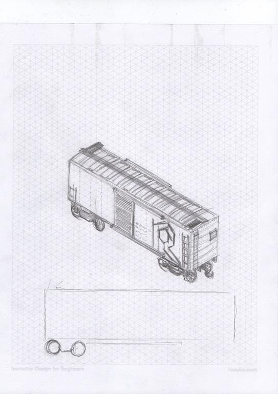 Old Rock Island train - image 1 - student project